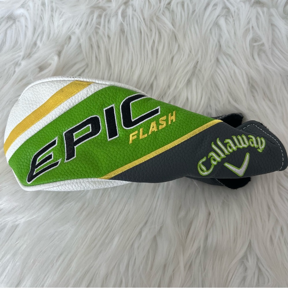 Callaway Epic Flash Fairway Wood Headcover in Green and Yellow